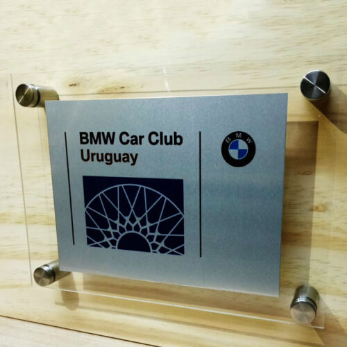 Placa de acrilico placas para profesionales