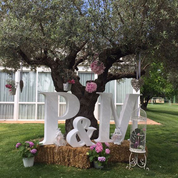 letras gigante para eventos