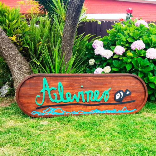 cartel personalizado Cartel para casa