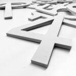 Numeros y Letras en PVC Interior/Exterior