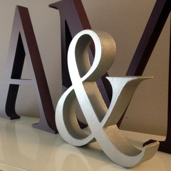 letras corporeas elegantes