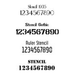 letras para stencil