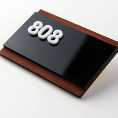 numero de fachada cartel aluminio compuesto