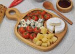 tabla de madera para alimentos