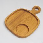 tabla para picada echa en madera