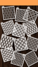 Stencils en acriílico
