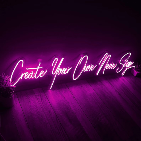 Carteleria en neon led